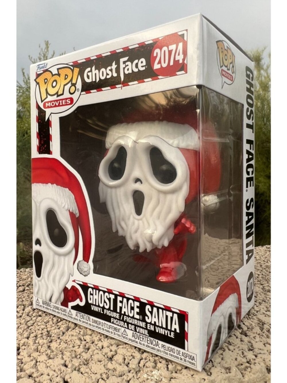 Funko Pop Movies Holiday Horror - Ghost Face - Gpst face Santa  (#2074, NEW)